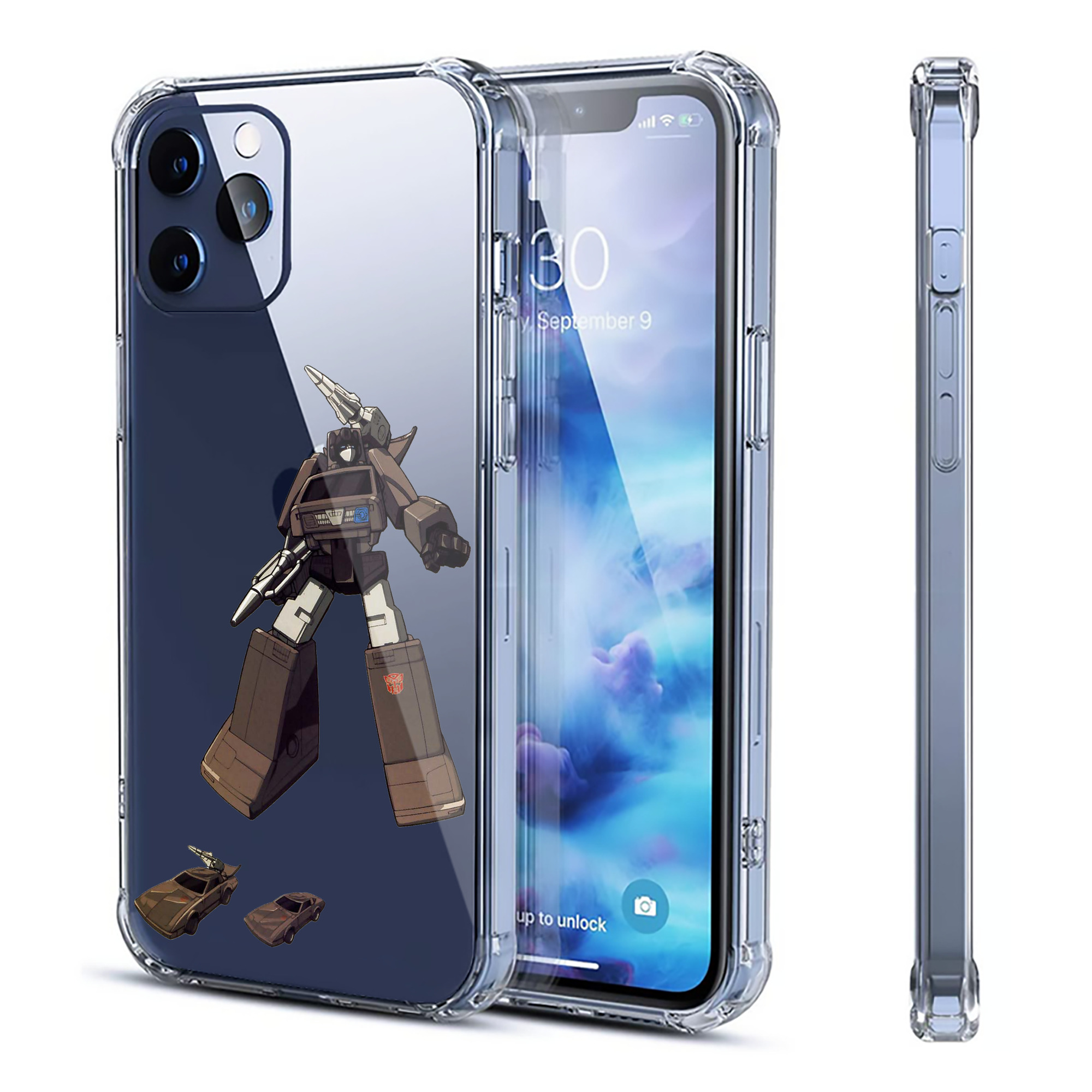 （画像用）  【iPhone 12シリーズ対応】透明スマホケース（クリアソフトケース）